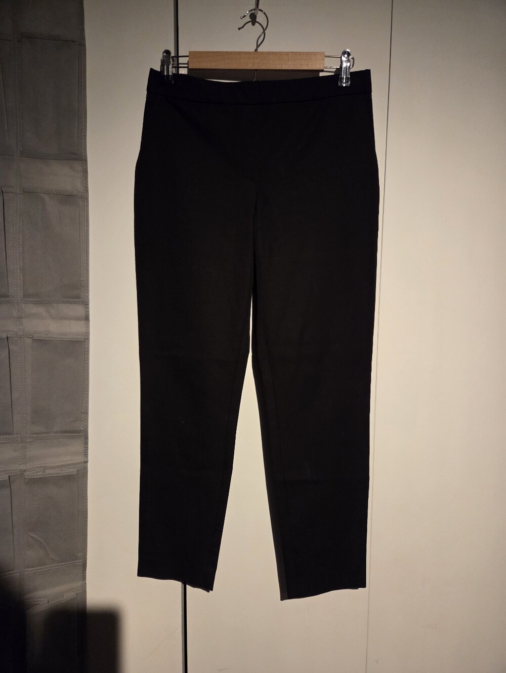 Theory Black Bistretch Slim Pants